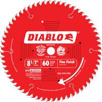 Contractor Saw Blades - Fine Finishing Saw Blades, 8-1/2", 60 Teeth, Wood Use Helyx Safety & Industrial Supplies