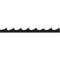 12 lames de scie &agrave; chantourner &agrave; dents libres, Coupe spirale, 0,045" la x 5" lo, 14 dents par pouce Helyx Safety & Industrial Supplies