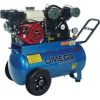 Compresseurs d'air s&eacute;rie entrepreneur, Essence, 16,6 gal. (20 gal. US), 125 PSI Helyx Safety & Industrial Supplies