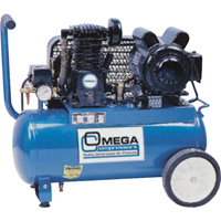 Compresseurs d'air s&eacute;rie professionnelle, &eacute;lectrique, 6,6 gal. (8 gal. US), 125 PSI, 115/1 V Helyx Safety & Industrial Supplies
