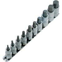 Jeu de douilles m&eacute;triques HSW3812-10M, Hexagonale, Prise 1/2"/3/8", 10 mr Helyx Safety & Industrial Supplies