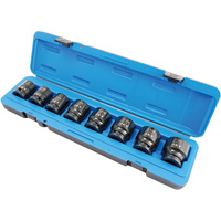 Jeu de douilles SAE PS834, 8 Mcx, Chocs, Prise de 3/4" Helyx Safety & Industrial Supplies