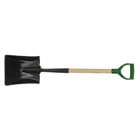 Pelle carr&eacute;e, Bois, Lame Acier durci, Manche en Prise en D, Longueur 29" Helyx Safety & Industrial Supplies