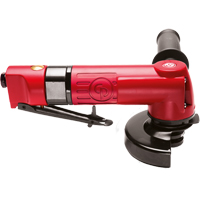 Meuleuses angulaires, Roue 4", Entr&eacute;e 1/4" NPTF, 14000 Tr/min Helyx Safety & Industrial Supplies