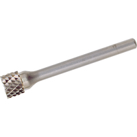 CLEVELAND Solid Carbide Burrs - Cylinder Shape with End Cut, SB-1, 1/4" Dia., 1/4" Shank, 5/8" Depth of Cut Helyx Safety & Industrial Supplies