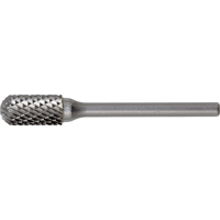Fraises au carbure solide - Forme cylindrique avec embout sph&eacute;rique CLEVELAND, , 1/8" dia., 9/16" profondeur de la coupe Helyx Safety & Industrial Supplies