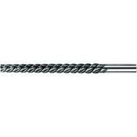 CLEVELAND High Spiral Spirex&reg; Taper Pin Reamer, #5 Drill, #5 Reamer, Spiral Flute, High Speed Steel, Taper Shank Helyx Safety & Industrial Supplies