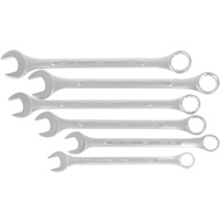 Jeux de cl&eacute;s mixtes combin&eacute;es longues enti&egrave;rement polies, Combinaison, 6 morceaux, Imp&eacute;rial Helyx Safety & Industrial Supplies