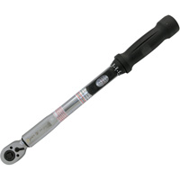 Cl&eacute; dynamom&eacute;trique &agrave; t&ecirc;te fine pour usage intensif, &agrave; cliquer, Entraînement 3/8" carr&eacute;, 10 - 80 lb-pi Helyx Safety & Industrial Supplies