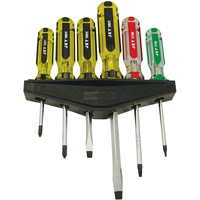 Jumbo Handle Screwdriver Set, 6 Helyx Safety & Industrial Supplies