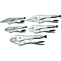 LPS-5 Super Heavy-Duty Locking Pliers Se, 5 Pieces Helyx Safety & Industrial Supplies