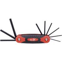 JFHK-9 Folding Hex Key Set, 9 Pcs., Imperial Helyx Safety & Industrial Supplies