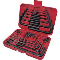 JHK-25SM Hex Key Set, 25 Pcs., Metric & Imperial Helyx Safety & Industrial Supplies