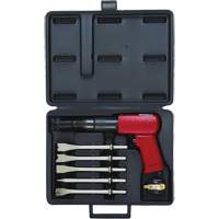 Ensemble de marteau pneumatique de s&eacute;rie lourde, 25 pi³/min, 1/4", 2300 coups/min, 3/4" x 3-1/2" (19 mm x 89 mm) Helyx Safety & Industrial Supplies