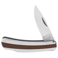 Pocket Knife with Drop Point Blade, 2-1/4" Blade, Stainless Steel Blade, Stainless Steel Handle Helyx Safety & Industrial Supplies