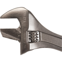 Adjustable Wrench, 10" L, 1-3/8" Max Width, Black Helyx Safety & Industrial Supplies