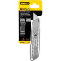 Couteau utilitaire &agrave; lame fixe Interlock, 5-1/2", Lame M&eacute;tal Helyx Safety & Industrial Supplies