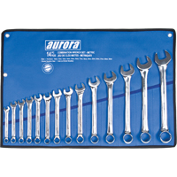 Wrench Set, Combination, 14 Pieces, Metric Helyx Safety & Industrial Supplies
