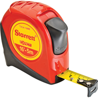 Fibreglass Measuring Tape , 19 mm x 16', 1/16"/Millimetres Graduations Helyx Safety & Industrial Supplies