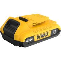 Bloc-piles 20 V Max* Compact XR, Lithium-ion, 20 V, 2 A Helyx Safety & Industrial Supplies