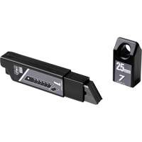 Ultra-Sharp Black Replacement Blades, Snap-Off Style Helyx Safety & Industrial Supplies