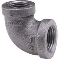 Coudes de r&eacute;duction 90°, Galvanis&eacute;, 3/4" x 1/2" Helyx Safety & Industrial Supplies