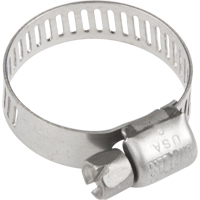 Colliers de serrage pour tuyaux - Collier de serrage & vis en acier inoxydable, Dia. min 0.316, Dia. max 7/8" Helyx Safety & Industrial Supplies