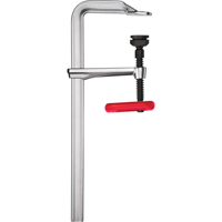 Regular-Duty All-Steel Bar Clamps with Ergonomic Grip, 8" (203.2 mm), 2800 lbs. Clamp Force Helyx Safety & Industrial Supplies