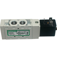 Pilot 5-Way 2-Position 4-Way Solenoid Valves, 1/8" Pipe, 150 PSI Helyx Safety & Industrial Supplies