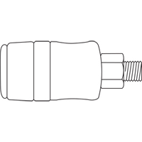 Raccords de type industriel s&eacute;curitaires Topquik Helyx Safety & Industrial Supplies