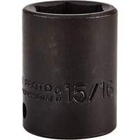 Socket, Impact, 15/16", 1/2" Drive, 6 Points Helyx Safety & Industrial Supplies