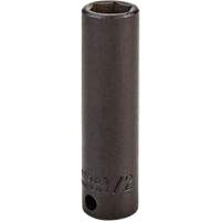 Socket, Impact, 1/2", 3/8" Drive, 6 Points, Deep Helyx Safety & Industrial Supplies