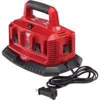 Chargeur de type s&eacute;quentiel pour six piles M18, 18 V, Lithium-ion Helyx Safety & Industrial Supplies