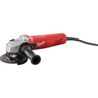 Petite meuleuse dangle avec interrupteur &agrave; glissi&egrave;re avec verrou, 4-1/2", 120 V, 11 A, 11000 Tr/min Helyx Safety & Industrial Supplies