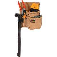 Demi-Tablier De Menuisier, Porte-outil multiple, Cuir, 4 Poches Helyx Safety & Industrial Supplies