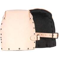 Hard Shell Knee Pads, Buckle Style, Leather Caps, Foam Pads Helyx Safety & Industrial Supplies