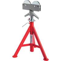 Support de tuyau pour rouleau baiss&eacute; no RJ-98, 59-104 cm R&eacute;glage de la hauteur, 12" Capacit&eacute; max. de tuyau, 1000 lb Capacit&eacute; de charge max. Helyx Safety & Industrial Supplies