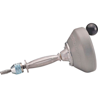 Hand Spinner with C-1IC Auger Cable #K-25-BP, Manual, Bulb, 25' Cable Length, 5/16" Cable Diameter Helyx Safety & Industrial Supplies