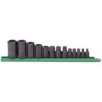 Jeu de douilles externes Torx, Prise 1/2"/1/4"/3/8" Helyx Safety & Industrial Supplies
