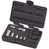 Jeu de douilles &agrave; joints et d'adaptateurs de douilles universelles 1/4", 3/8" et 1/2" &agrave; 10 pi&egrave;ces Helyx Safety & Industrial Supplies