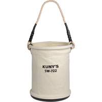 Heavy-Duty Buckets, 11" L x 11" W x 16" H, Canvas, Beige Helyx Safety & Industrial Supplies