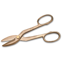 Cisailles pour feuilles m&eacute;talliques, Longueur de coupe de 2", Coupe Droit Helyx Safety & Industrial Supplies
