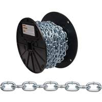 Chaîne torsad&eacute;e, Acier &agrave; faible teneur en carbone, #2 x 125' (38,1 m) l, Charge d'utilisation 325 lb (0,1625 tonne) Helyx Safety & Industrial Supplies