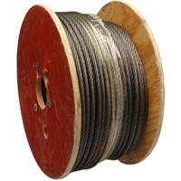 C&acirc;ble m&eacute;tallique &agrave; noyau en fibre Helyx Safety & Industrial Supplies