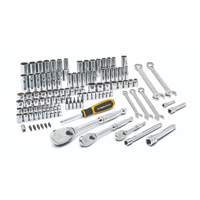 Jeu d'outils pour m&eacute;caniciens &agrave; 6 et 12 pans standards et profonds de 1/4", 3/8" et 1/2" SAE/m&eacute;triques Helyx Safety & Industrial Supplies