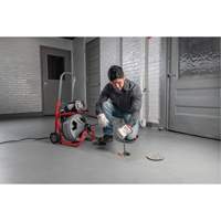 D&eacute;gorgeoir auto-aliment&eacute; K-400 a/c&acirc;ble C-45IW, &eacute;lectrique, 1/2" x 75' et 3/8" x 100' Helyx Safety & Industrial Supplies