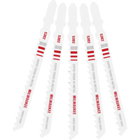 Lame de scie sauteuse, Bim&eacute;tal, Tige en T, 4" lo, 6 dents par pouce Helyx Safety & Industrial Supplies
