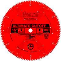Lames de scie industrielle TCS - finition et coupe en travers, 15", 108 dents, Pour Bois Helyx Safety & Industrial Supplies