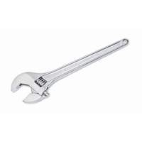 Adjustable Tapered Handle Wrench - Carded, 15" L, 1-11/16"/43 mm Max Width, Chrome/Polished Helyx Safety & Industrial Supplies