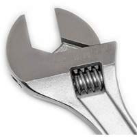 Adjustable Tapered Handle Wrench - Carded, 15" L, 1-11/16"/43 mm Max Width, Chrome/Polished Helyx Safety & Industrial Supplies